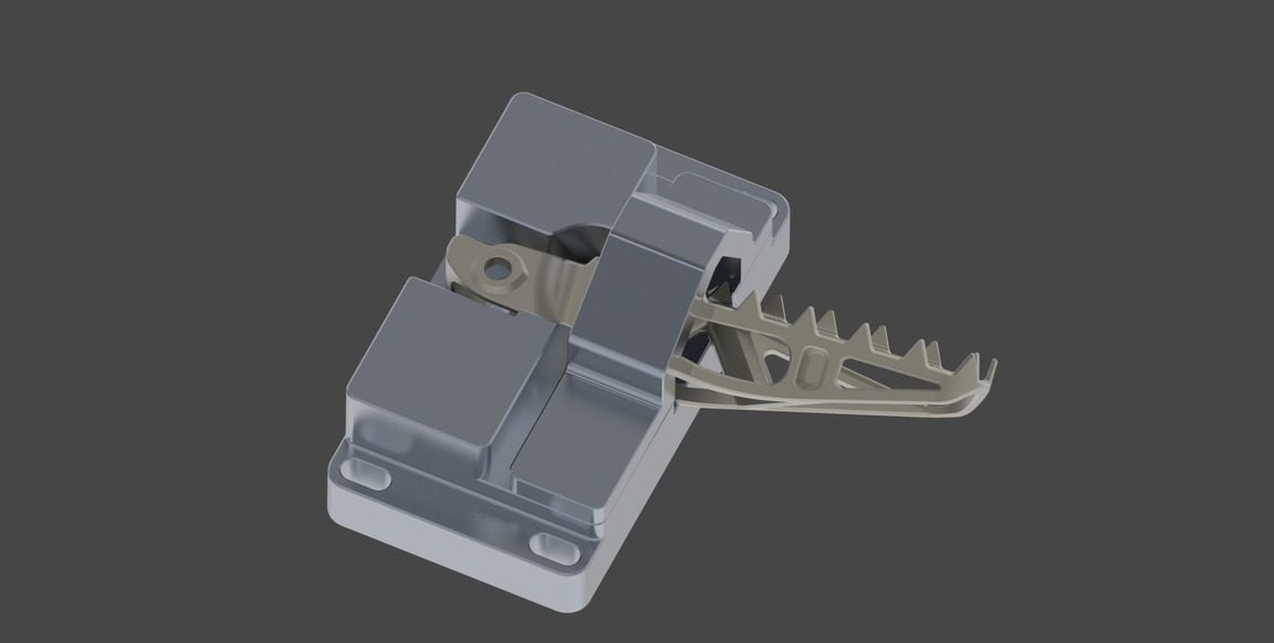 Footpeg machining jig concept
