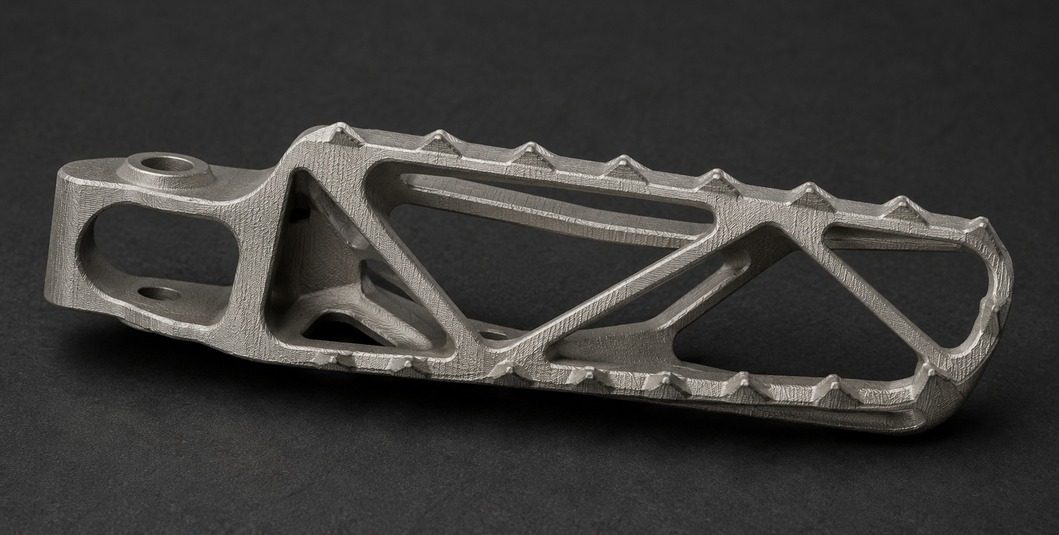 Physical footpeg prototype