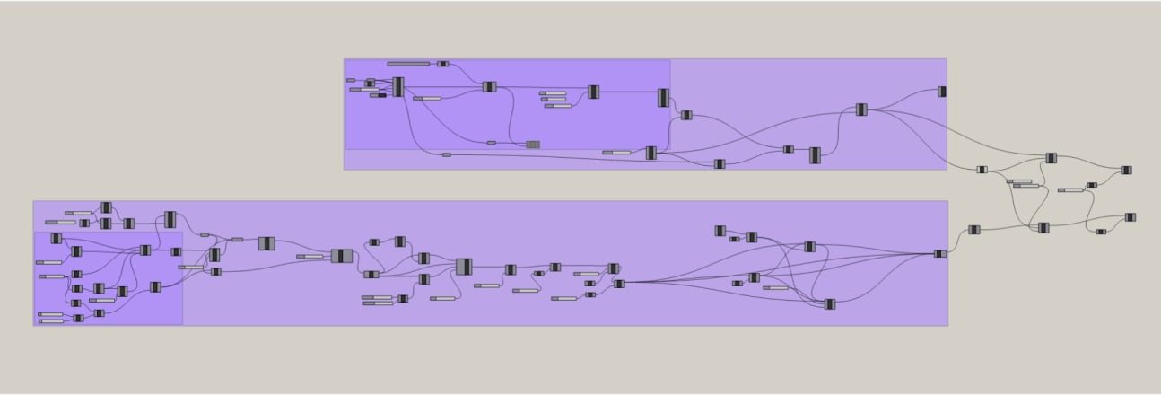 Grasshopper definition for gyroid and internal structure